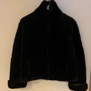Lloyd’s Furs Vtg Black Silky Fur Jacket